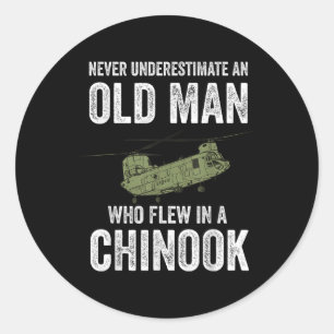 Sticker Rond Collection D'Aéronefs Militaires Par Zynx Un Vieux
