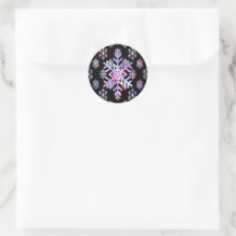 Collection de Noël en flocons de neige holographiq