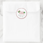 Sticker Rond Collection de sucres de canne (Sac)