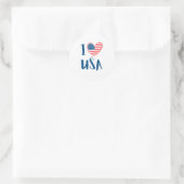 Sticker Rond Collection du parti Élections USA ! (Sac)