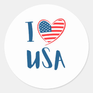 Sticker Rond Collection du parti Élections USA !