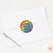 Sticker Rond Collection Fierté en Vol (Enveloppe)
