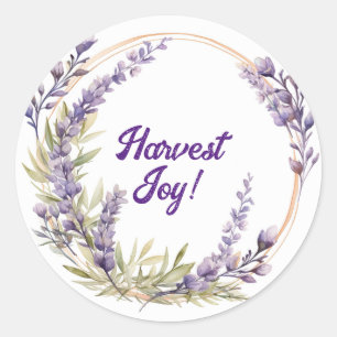 Sticker Rond Collection Lavande de Lughnasadh - Vintage Nordica