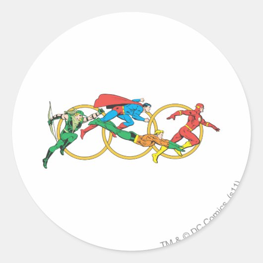 Sticker Rond Collection Super Powers™ 11 (Devant)