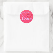 Sticker Rond Collection Valentines (Sac)