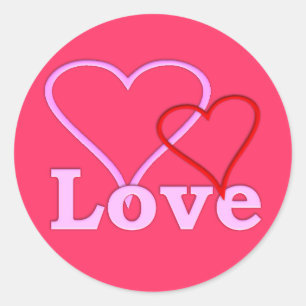 Sticker Rond Collection Valentines