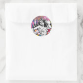 Sticker Rond Collection Wonder Woman 3 (Sac)
