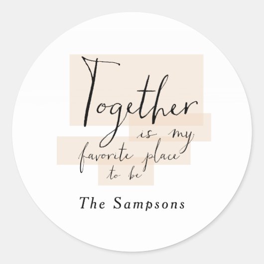 Sticker Rond Coller (Devant)