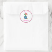 Sticker Rond Colles pour latinhas bébé (Sac)