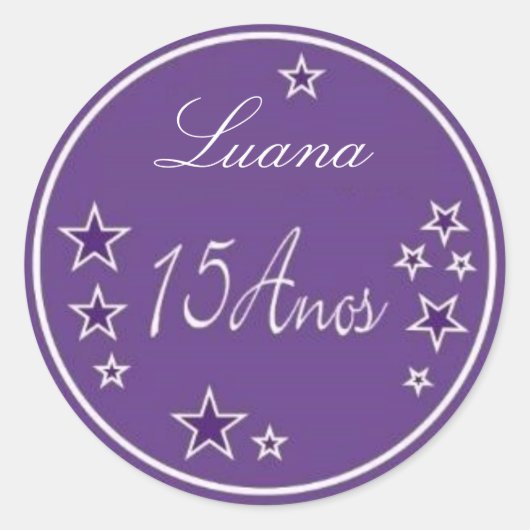 Sticker Rond Colles pour latinhas mint tu le BE (Devant)