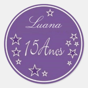 Sticker Rond Colles pour latinhas mint tu le BE