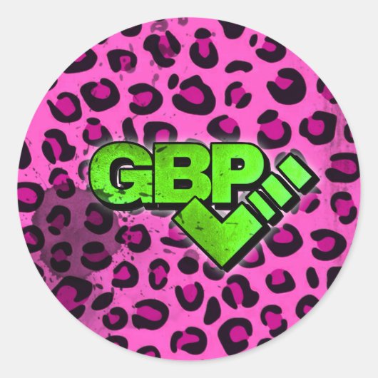 Sticker Rond Collez-les (Devant)