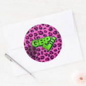 Sticker Rond Collez-les (Enveloppe)