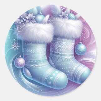 Sticker Rond Collier de bas