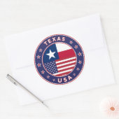 Sticker Rond Collier texan, étui téléphonique, sac fourre-tout (Enveloppe)