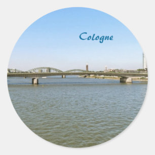 Sticker Rond Cologne