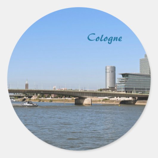 Sticker Rond Cologne (Devant)