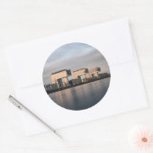 Sticker Rond Cologne Allemagne (Enveloppe)