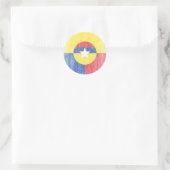 STICKER ROND COLOMBIE (Sac)