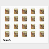 Sticker Rond Colombie (Feuille)