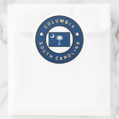 Sticker Rond Colombie Caroline du Sud (Sac)