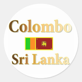 Sticker Rond Colombo