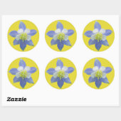 Sticker Rond Colonne 2 (Feuille)