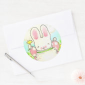 Sticker Rond Colonne cadeau Sunny Bunny (Enveloppe)