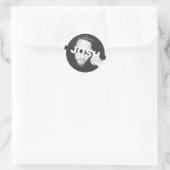 Sticker Rond Colonne de logo JOSH (Sac)