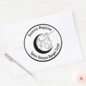 Sticker Rond Colonne du Corps des Rangers de la Unicorne spatia (Enveloppe)