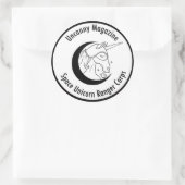 Sticker Rond Colonne du Corps des Rangers de la Unicorne spatia (Sac)