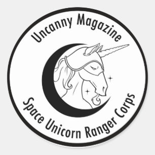 Sticker Rond Colonne du Corps des Rangers de la Unicorne spatia