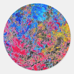 Sticker Rond Colonne Paint Round