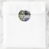Sticker Rond Colonne ronde Cape Flattery (Sac)