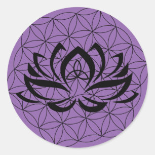 Sticker Rond Colonne ronde Reiki PureLoveEvolution