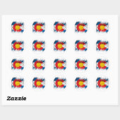 Sticker Rond Colorado (Feuille)