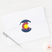Sticker Rond Colorado (Enveloppe)
