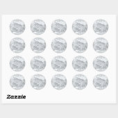 Sticker Rond Colorado (Feuille)