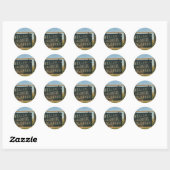 Sticker Rond Colorado (Feuille)