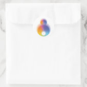 Sticker Rond coloré (Sac)