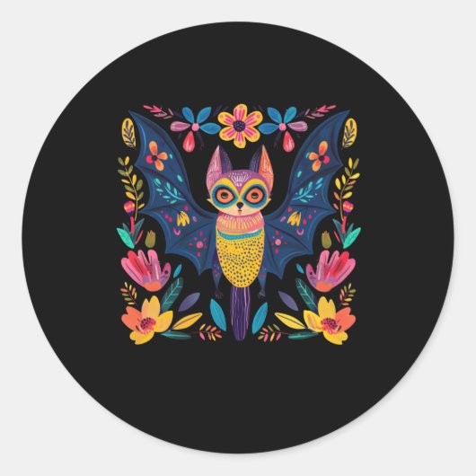 Sticker Rond Coloré1 (Devant)