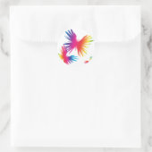 Sticker Rond ColorFly-1 (Sac)