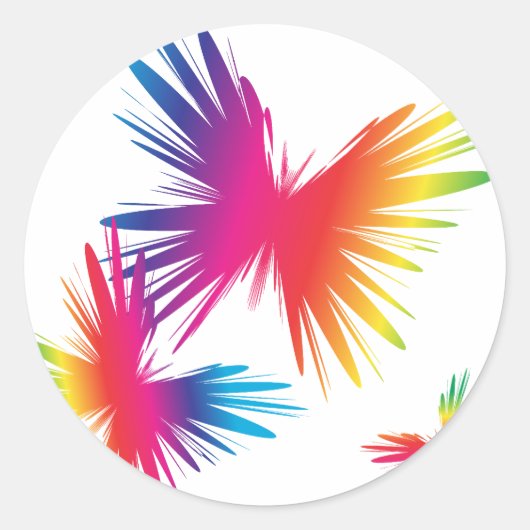 Sticker Rond ColorFly-1 (Devant)