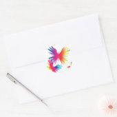 Sticker Rond ColorFly-1 (Enveloppe)