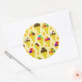 Sticker Rond Colorful (Enveloppe)