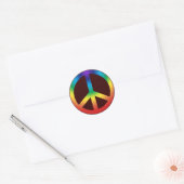 Sticker Rond Coloris Chakra (Enveloppe)