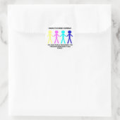 STICKER ROND COMBAT MAIN-T0-MAIN... (Sac)