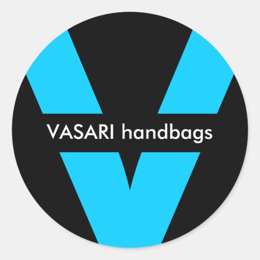 Sticker Rond Commande personnalisée (Devant)