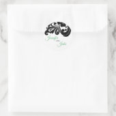 Sticker Rond Commande personnalisée - Jenn (Sac)