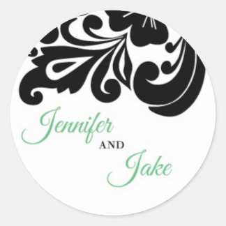 Sticker Rond Commande personnalisée - Jenn